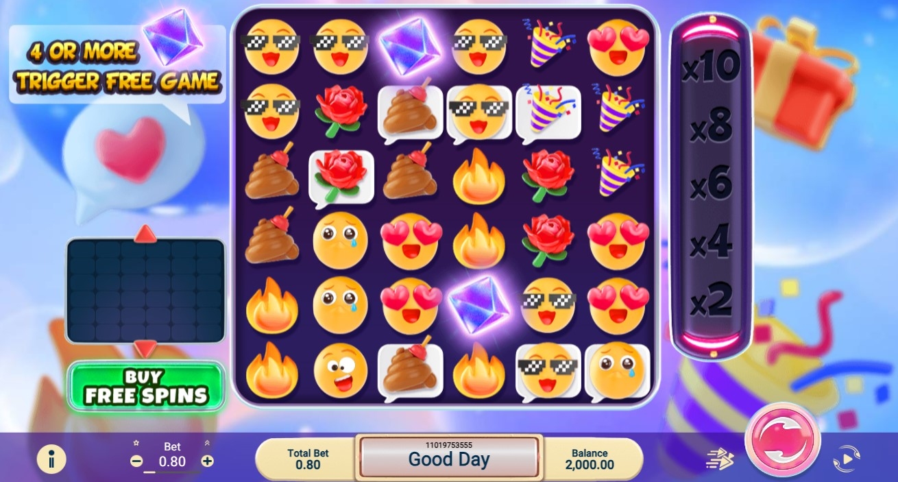 Moji Mania Slot Gameplay