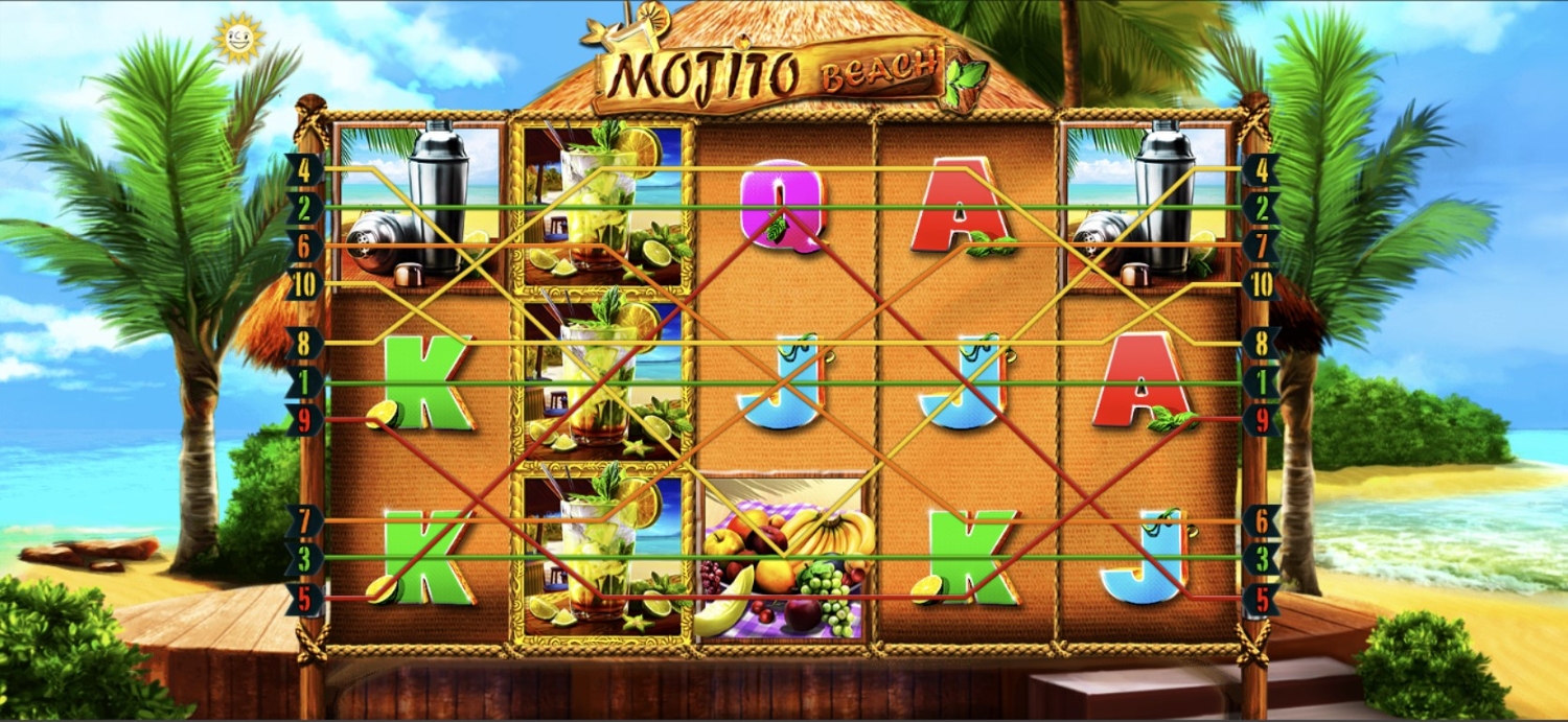 Mojito Beach Slot Gameplay