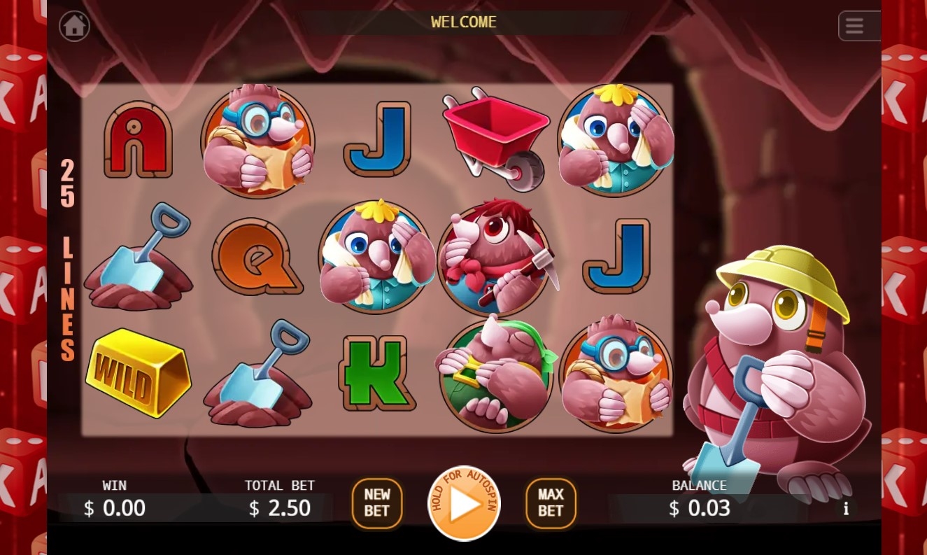 Mole Money Slot Gameplay