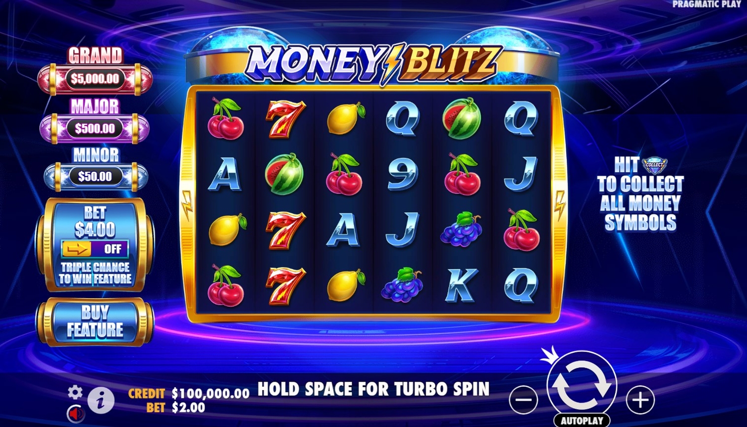 Money Blitz Slot Gameplay