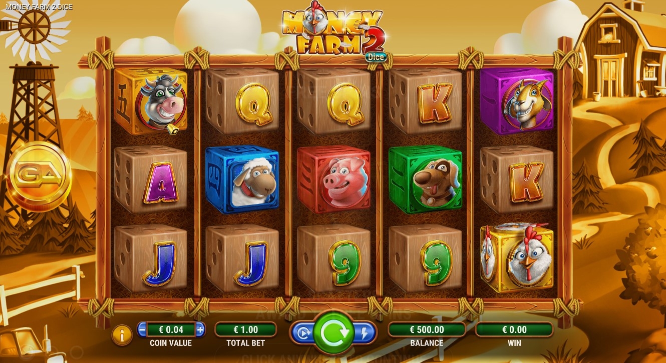 Money Farm 2“ Dice Slot Gameplay