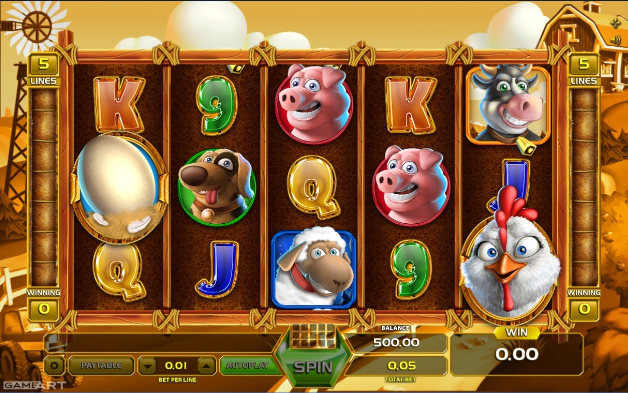 Money Farm Slot Gameplay