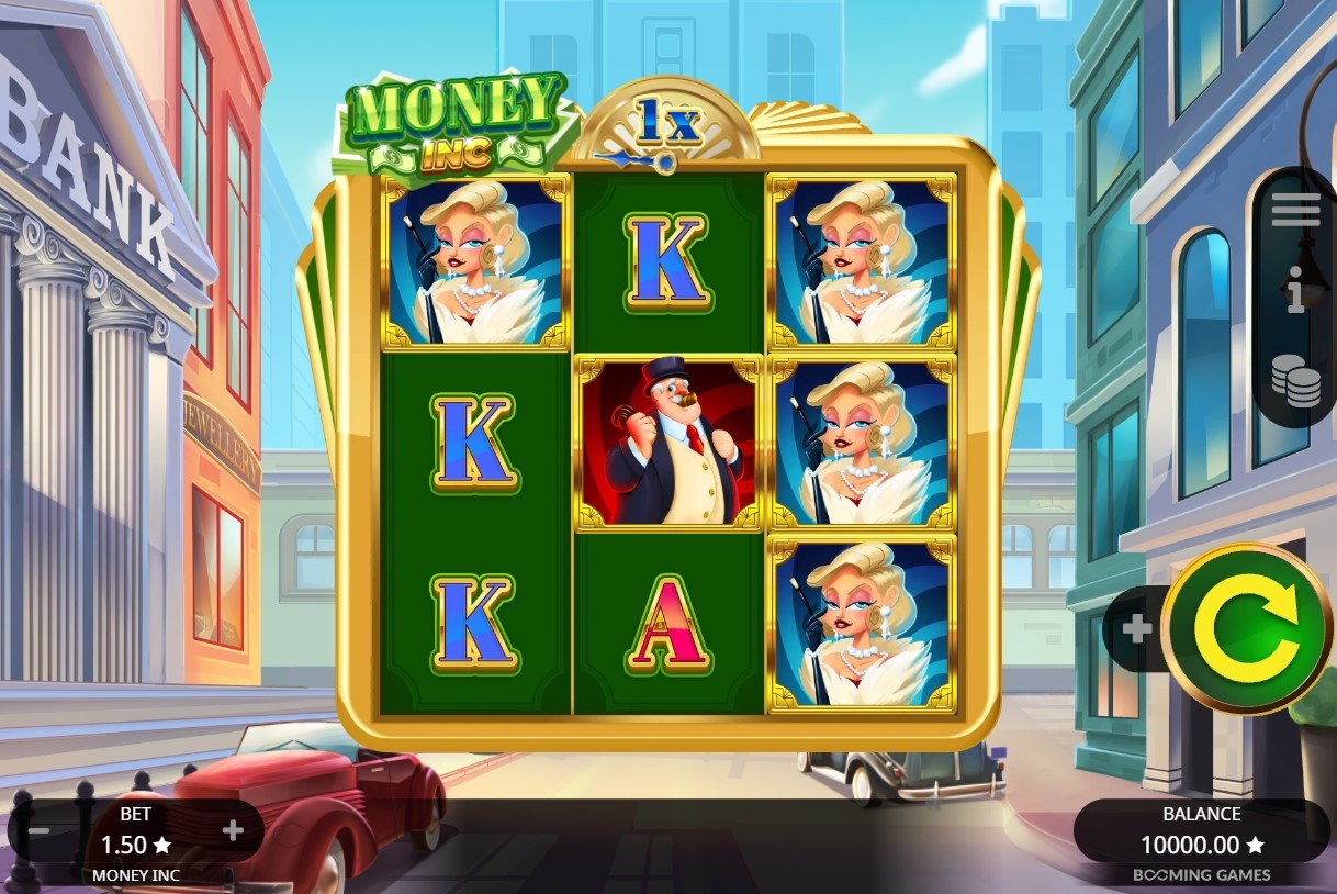 Money Inc Slot Gameplay