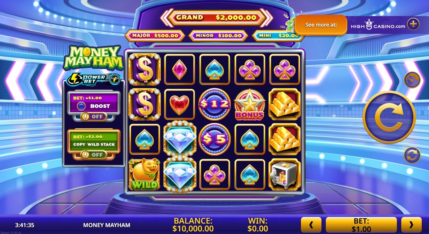 Money Mayham Slot Gameplay