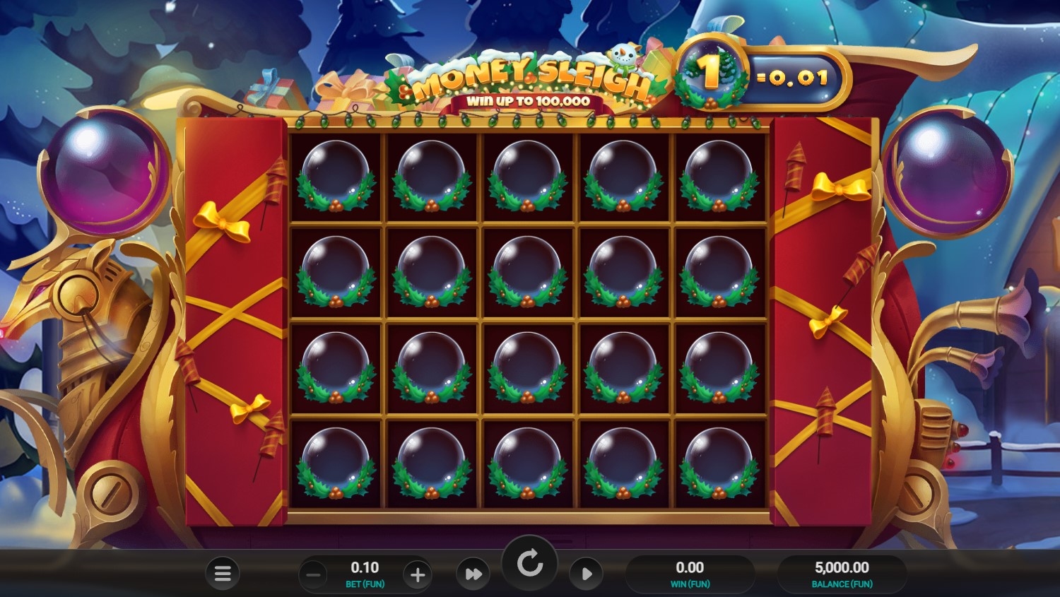 Money Sleigh Slot Gameplay