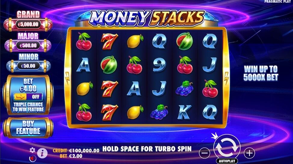 Money Stacks Slot Gameplay