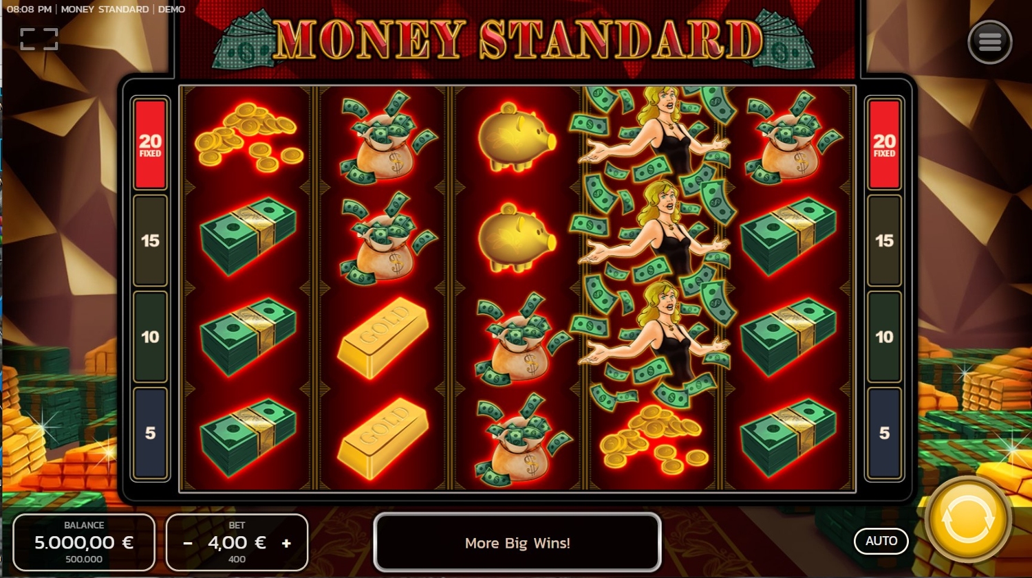 Money Standard Slot Gameplay