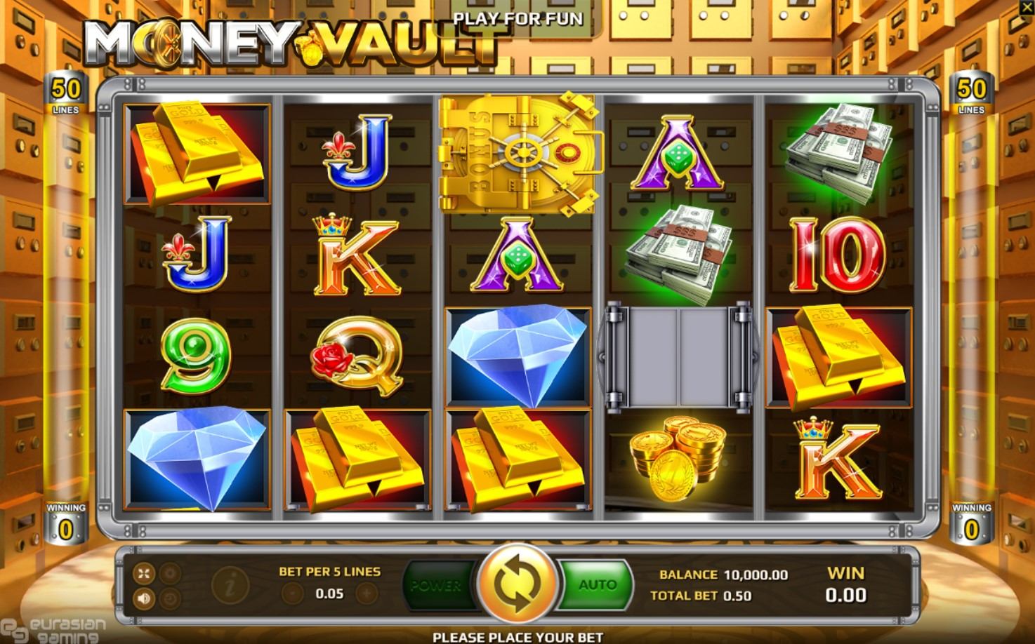 Money Vault Slot Gameplay