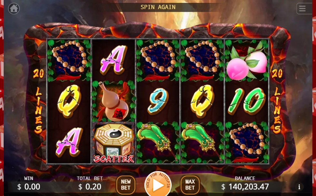 Monkey King (KA Gaming) Slot Gameplay