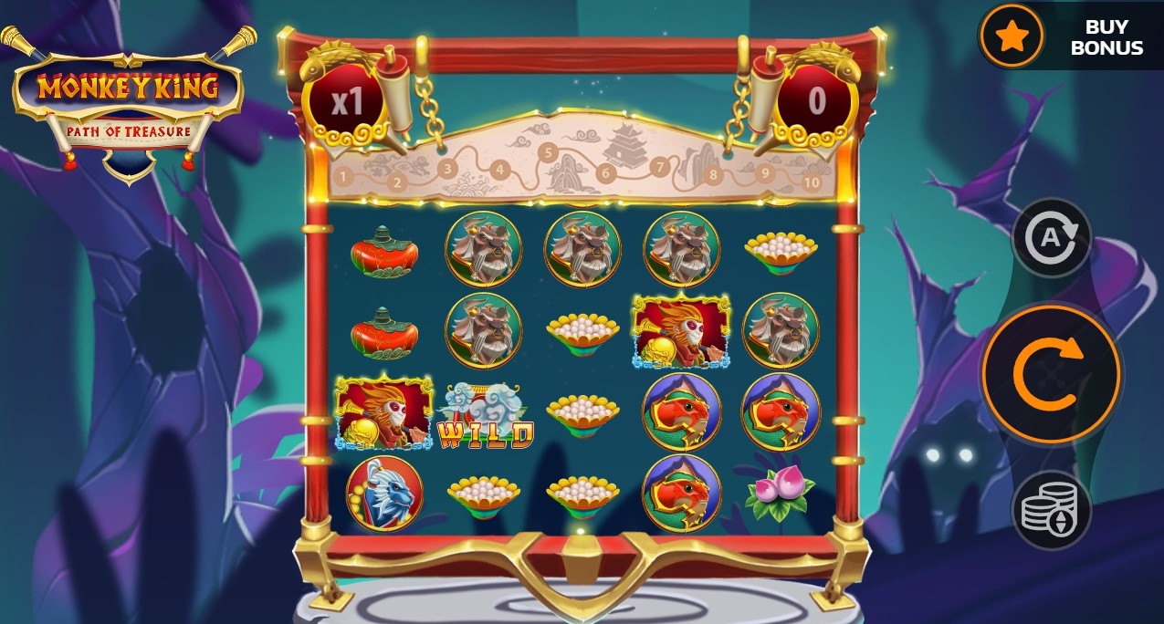 Monkey King Slot Gameplay