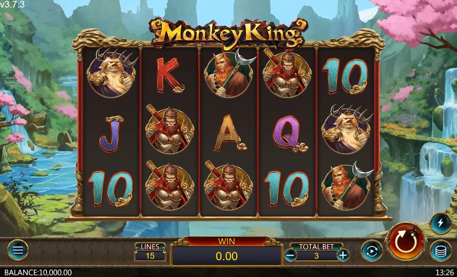 Monkey King Slot Gameplay