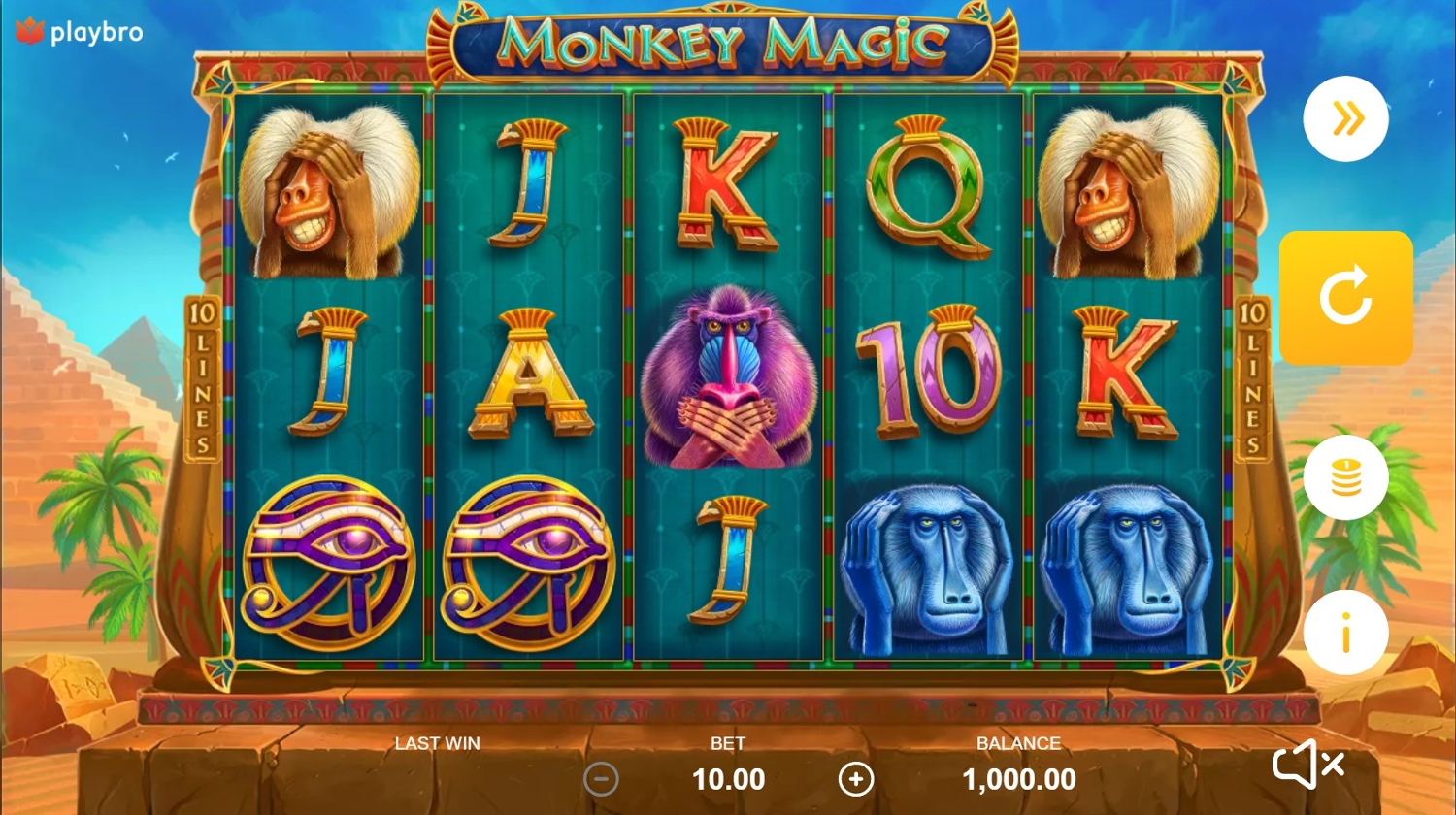 Monkey Magic Slot Gameplay