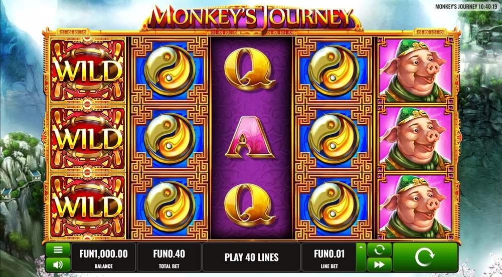 Monkey's Journey Slot Gameplay