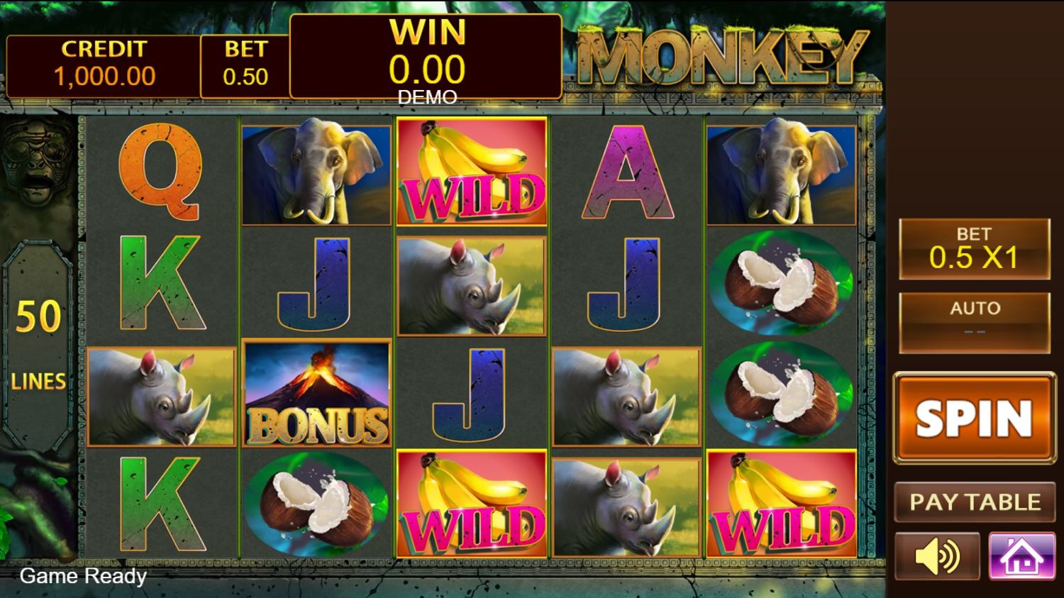 Monkey Slot Gameplay