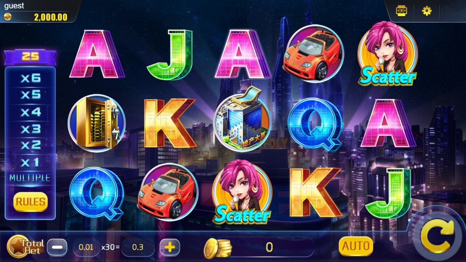 Monopoly Slot Gameplay