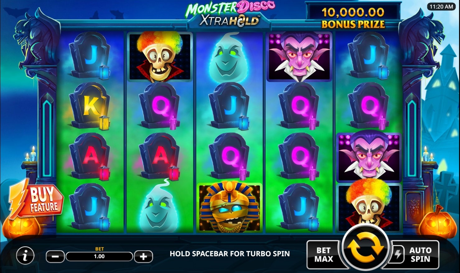 Monster Disco XtraHold Slot Gameplay
