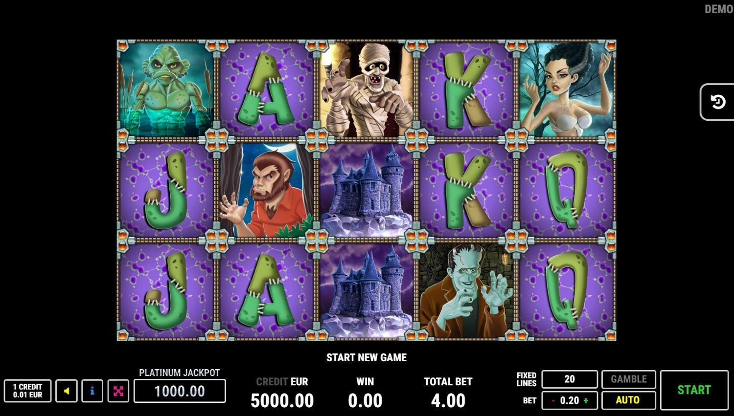 Monsters (Fazi) Slot Gameplay