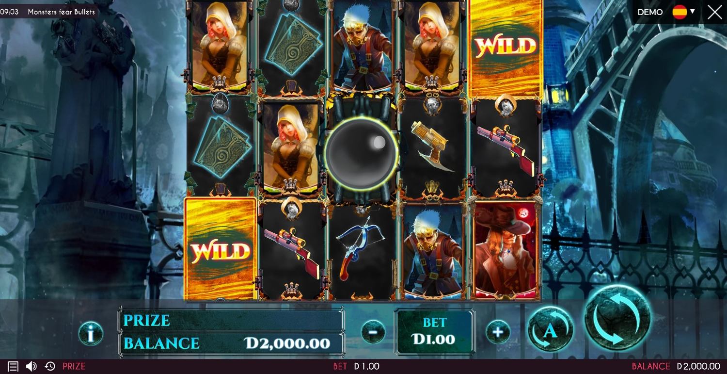 Monsters Fear Bullets Slot Gameplay