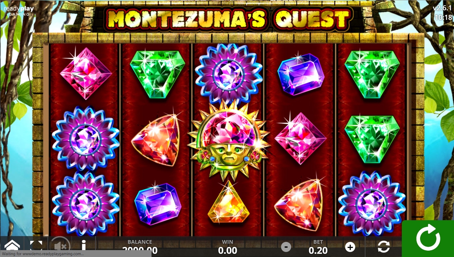 Montezuma's Quest Slot Gameplay