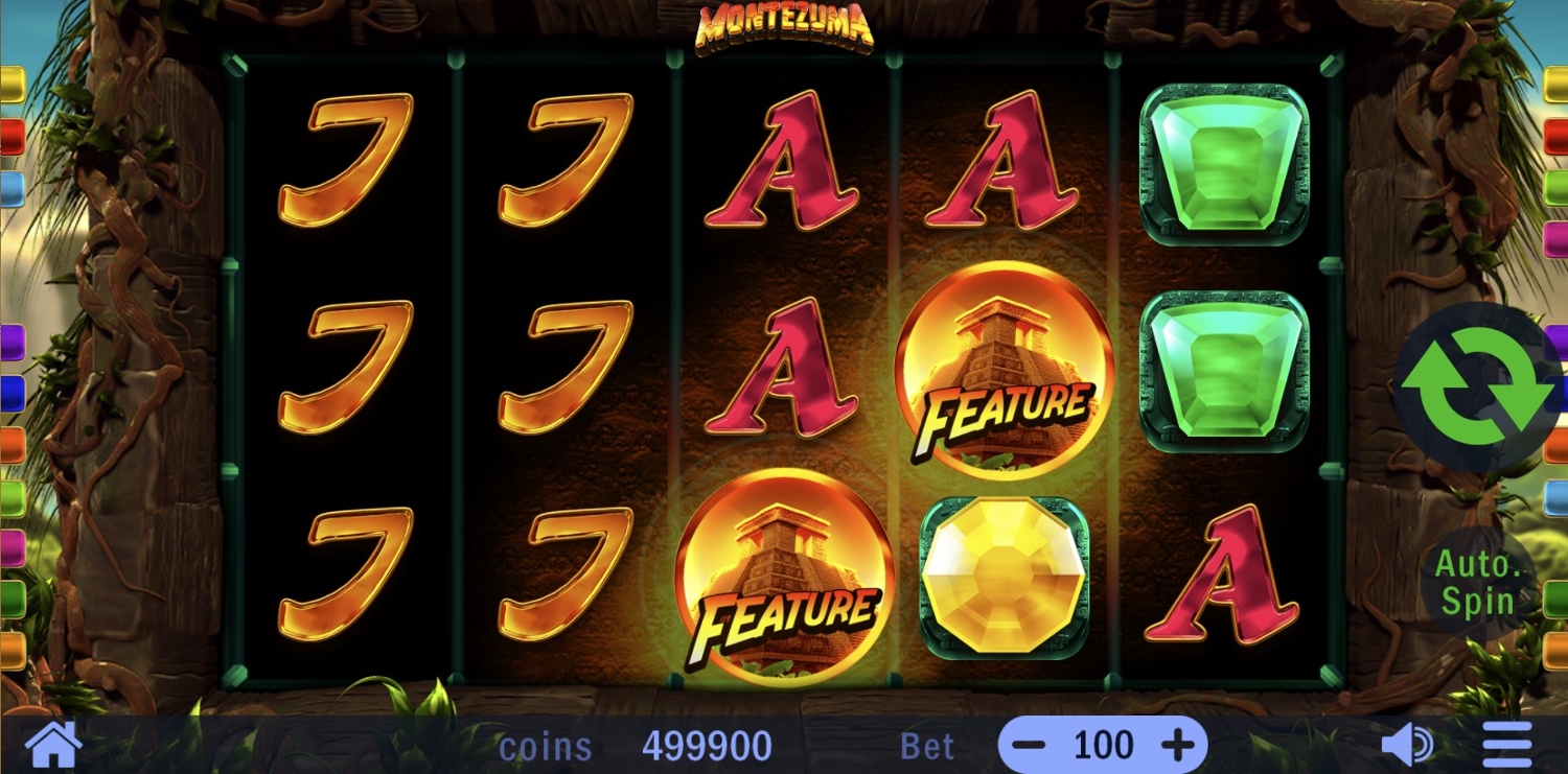 Montezuma Slot Gameplay