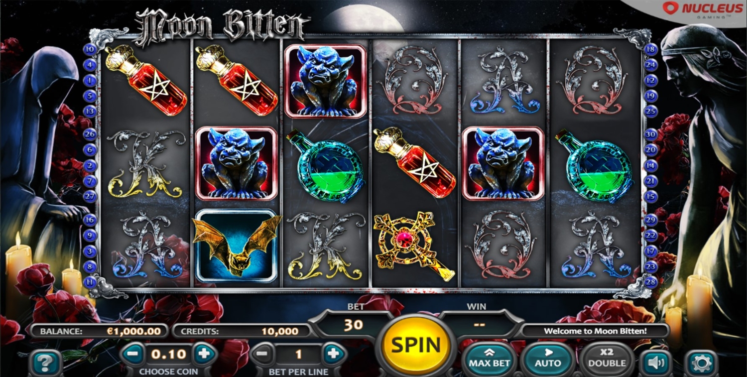 Moon Bitten Slot Gameplay