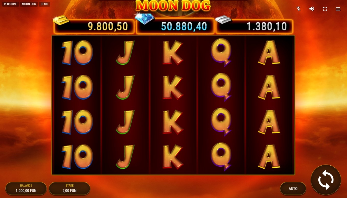 Moon Dog Slot Gameplay