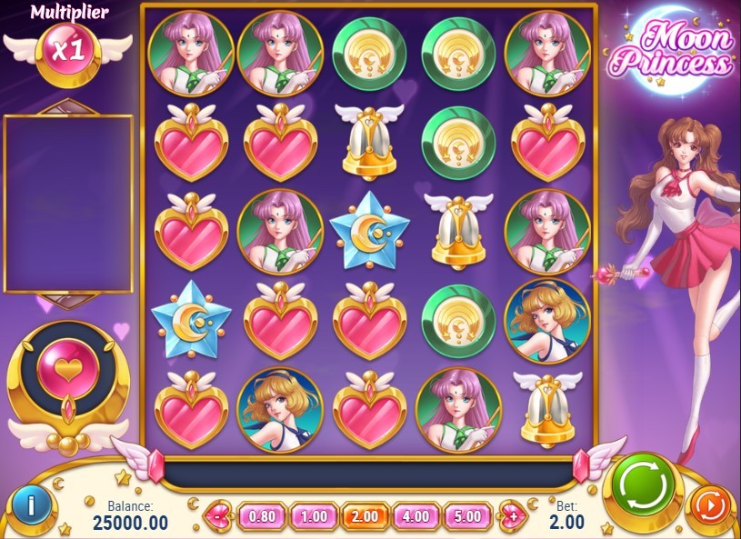 Moon Princess Slot Gameplay