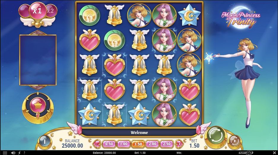 Moon Princess Trinity Slot Gameplay