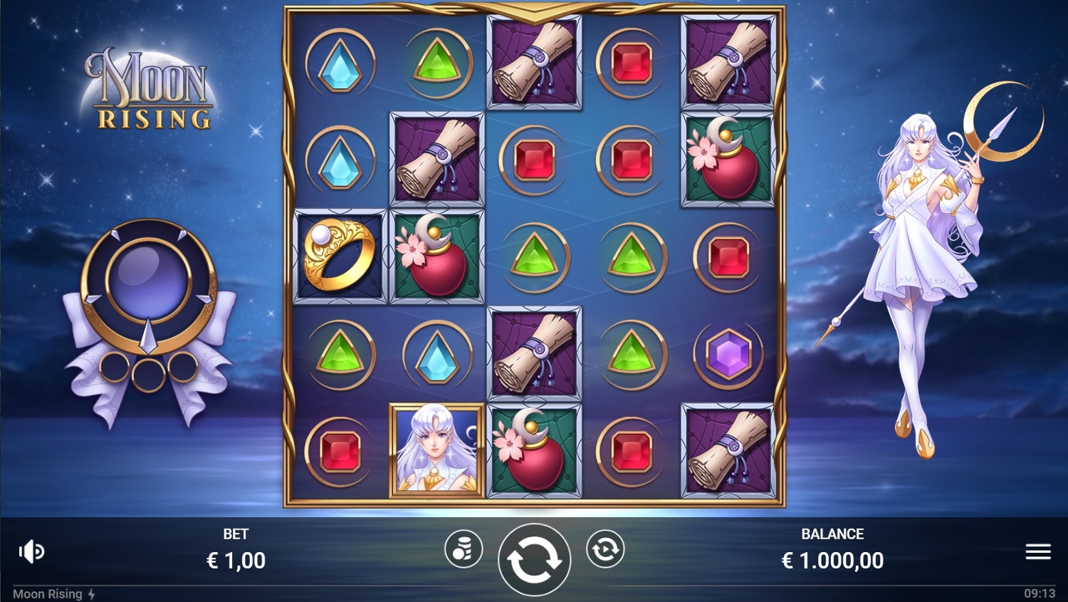 Moon Rising Slot Gameplay