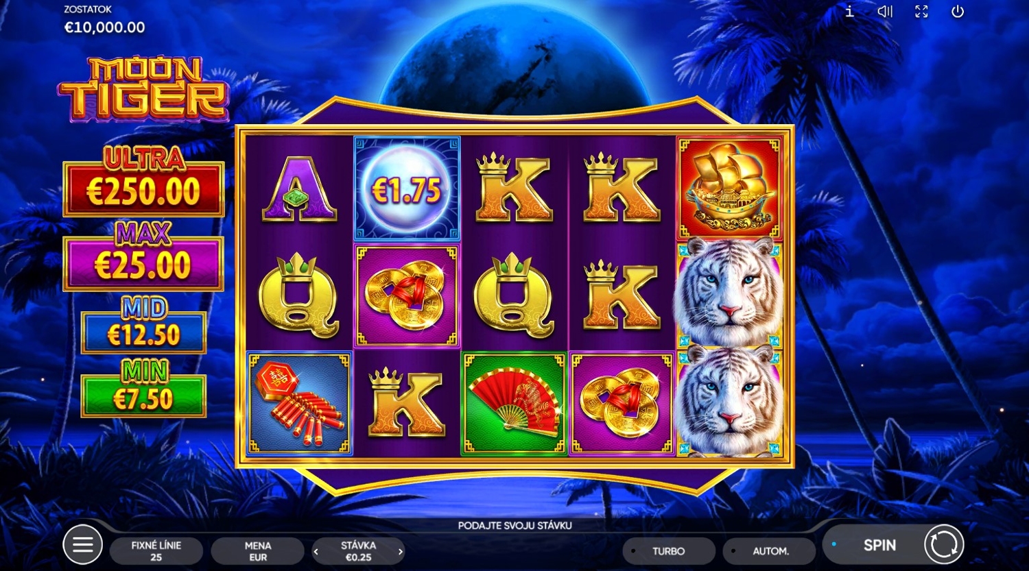 Moon Tiger Slot Gameplay