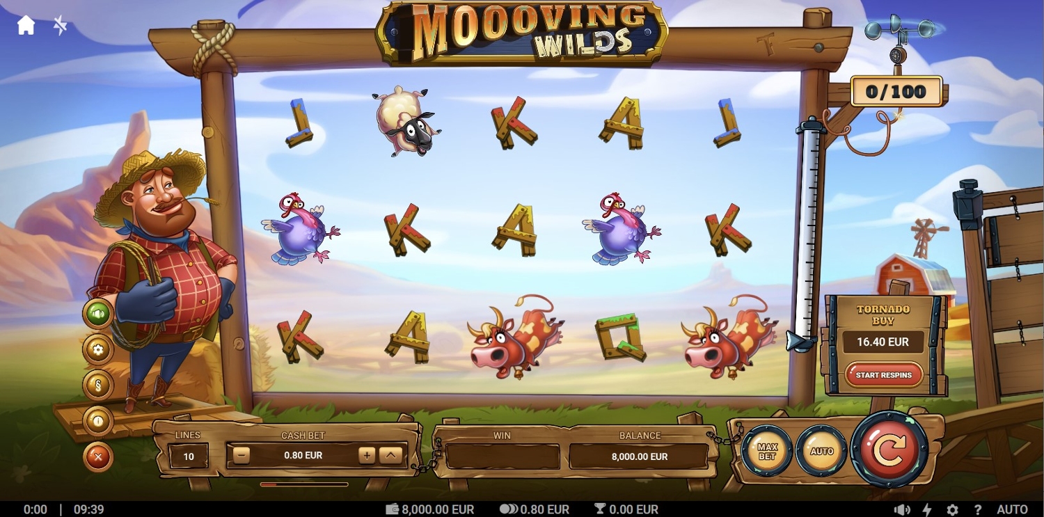 Moooving Wilds Slot Gameplay