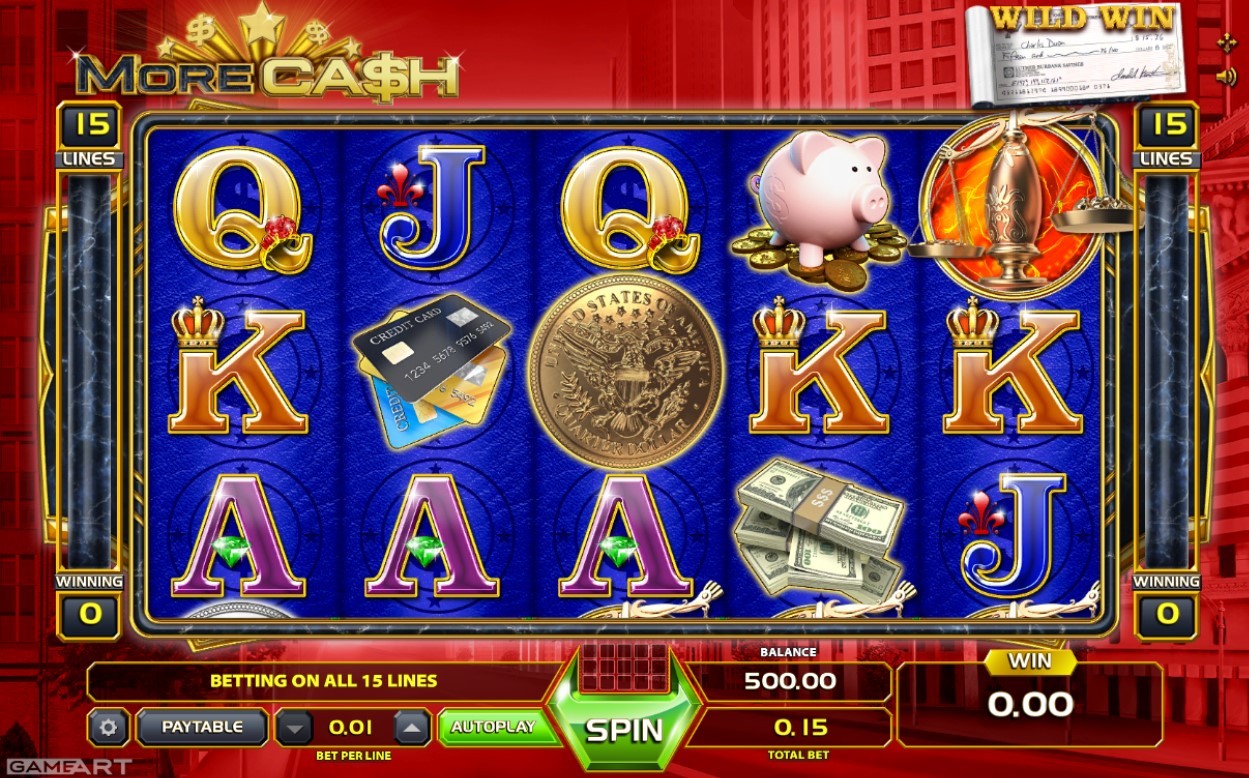 More Cash Slot Gameplay