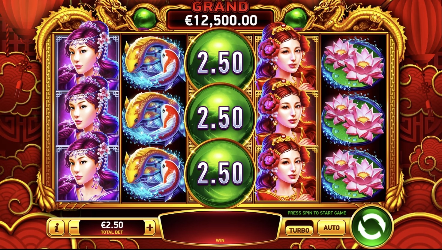 More Dragon Ladies Slot Gameplay