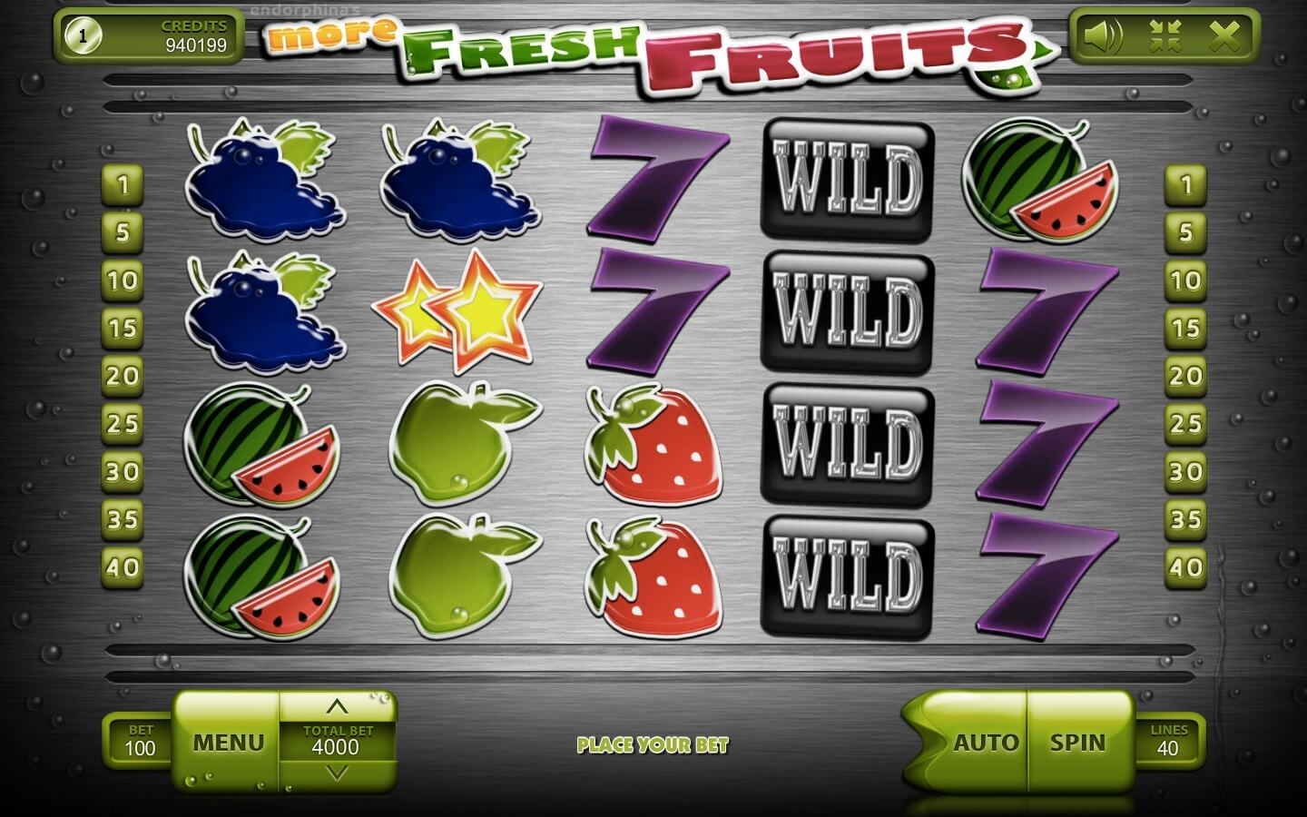 More Fresh Fruits Slot Gameplay