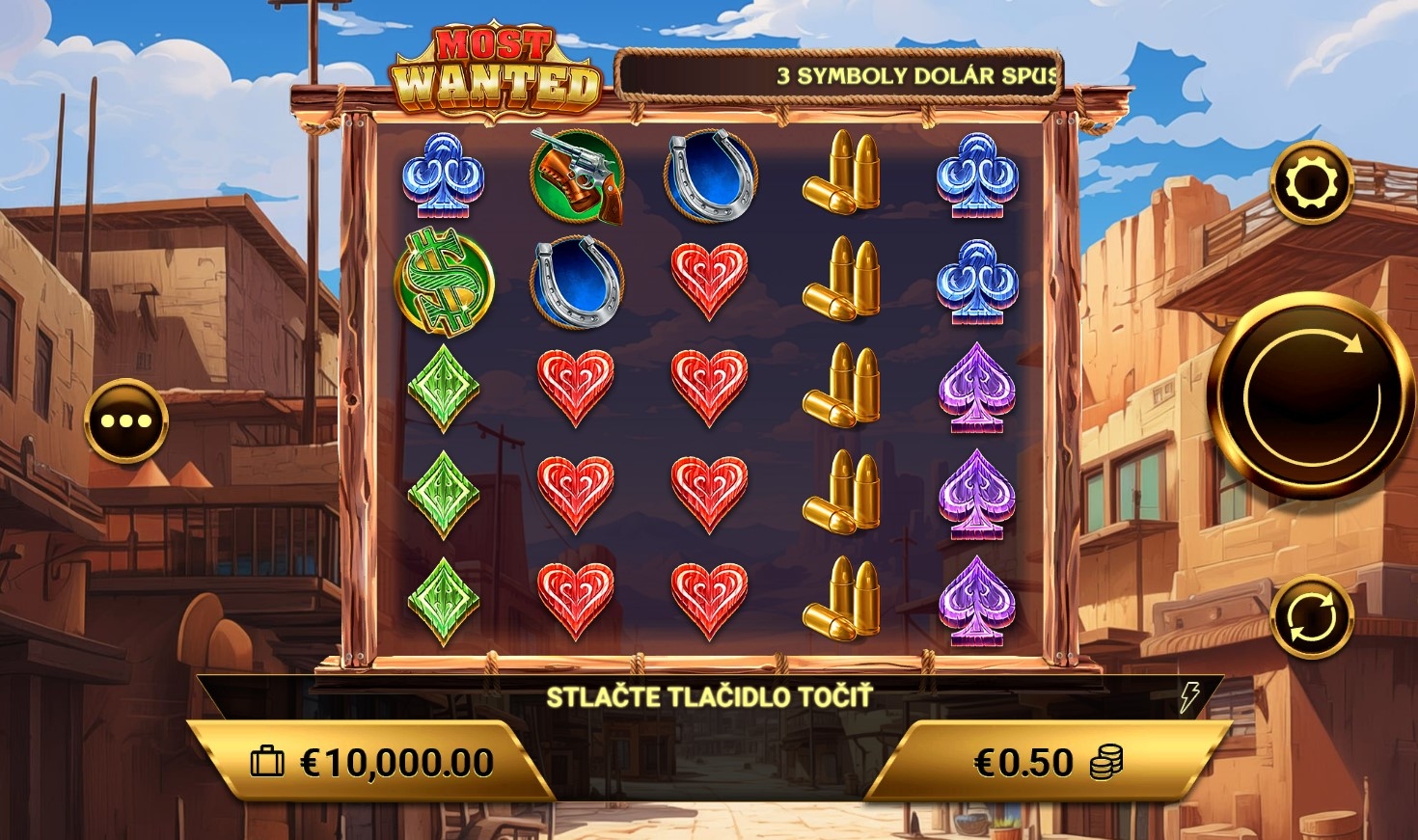 Most Wanted (Amigo Gaming) Slot Gameplay