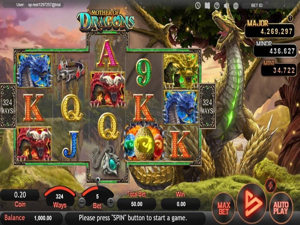 Mother of Dragons Slot Gameplay