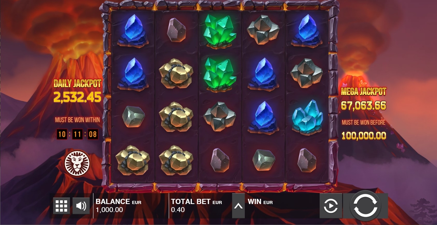 Mount Magmas Slot Gameplay