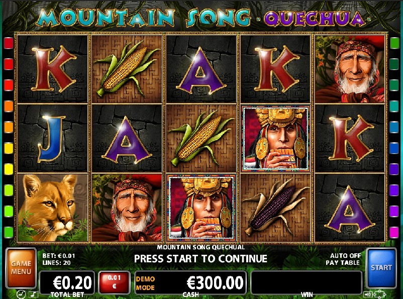 Mountain Song Quechua Slot Gameplay