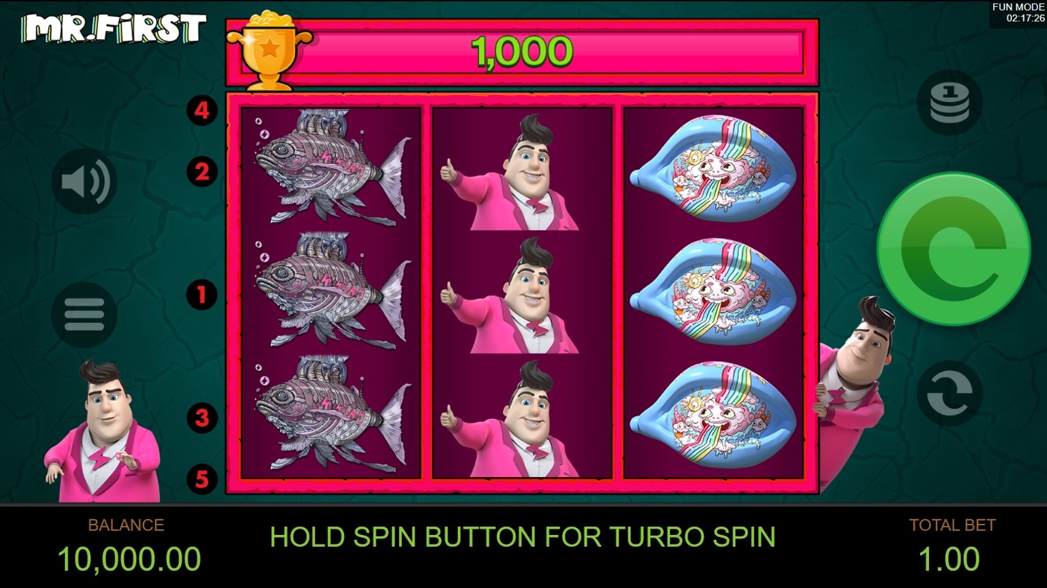 Mr. First (Aspect Games) Slot Gameplay