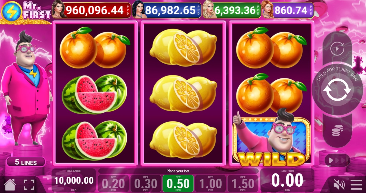 Mr. First Slot Gameplay