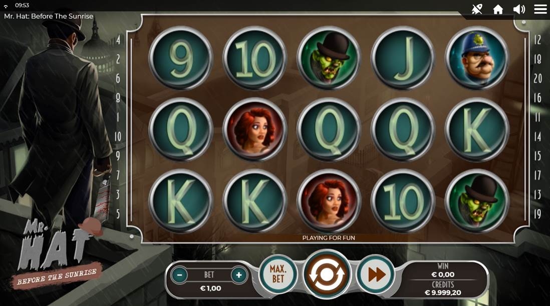 Mr. Hat Before the Sunrise Slot Gameplay
