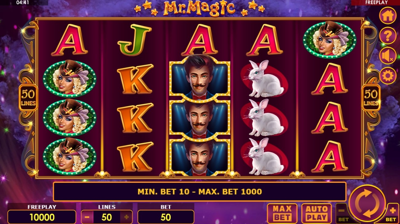 Mr. Magic Slot Gameplay