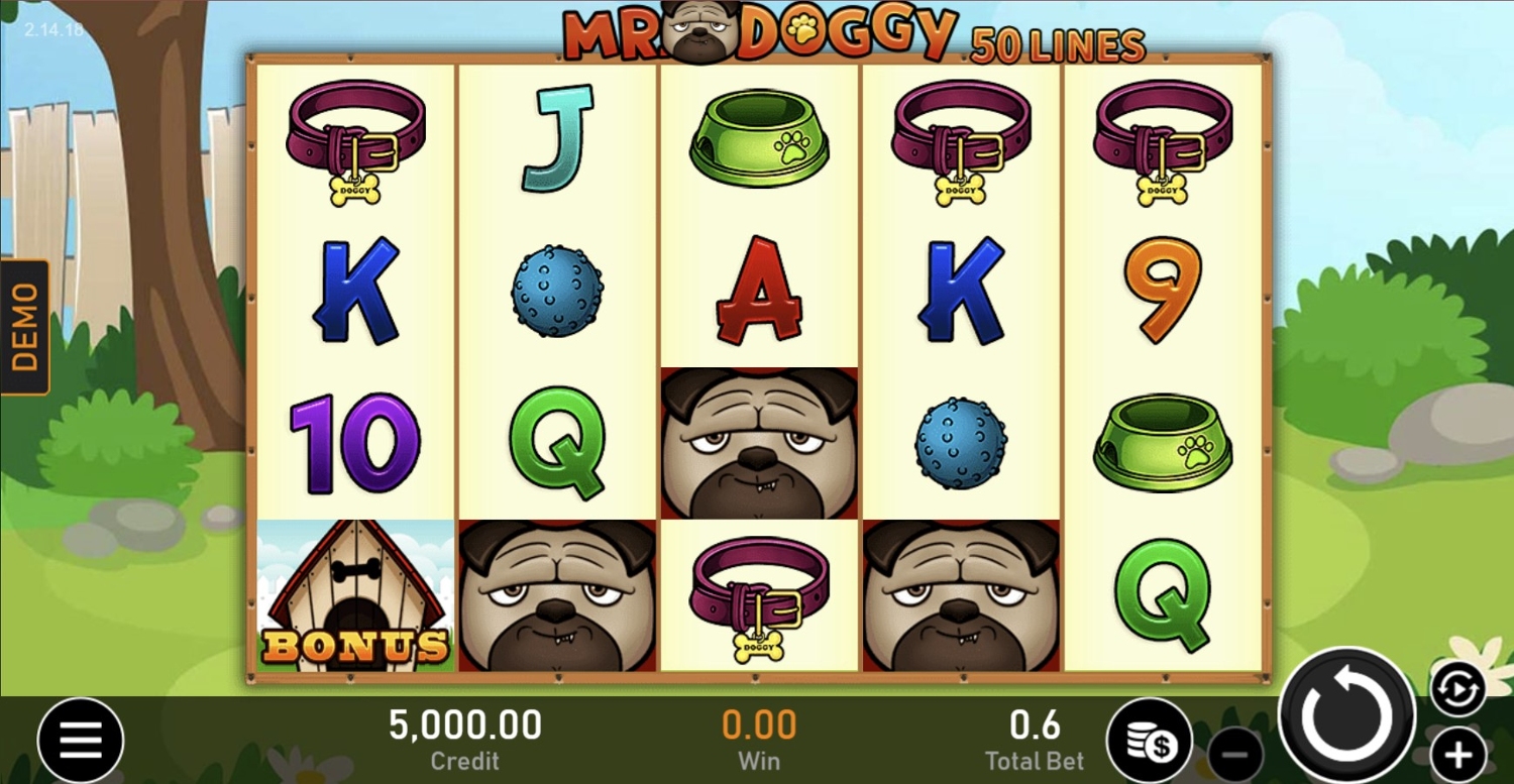 Mr Doggy Slot Gameplay