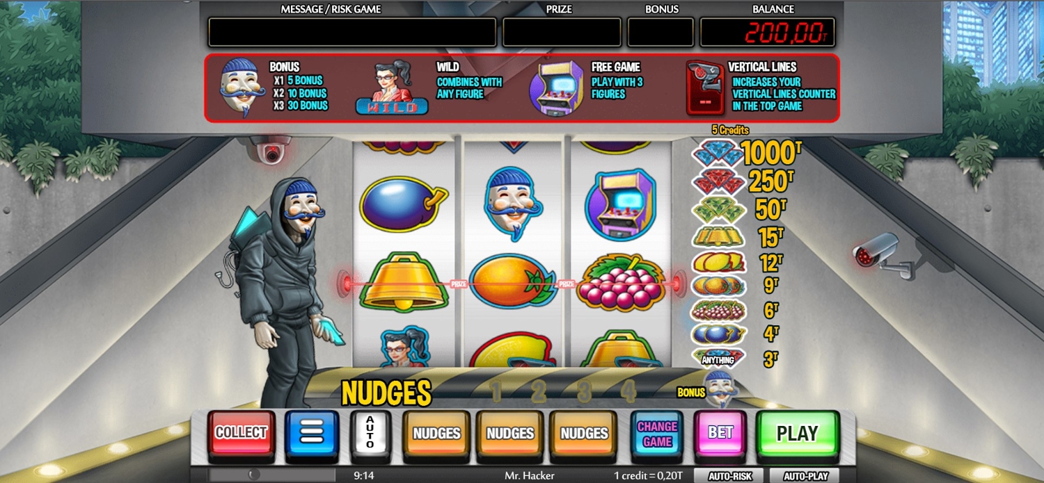 Mr Hacker Slot Gameplay