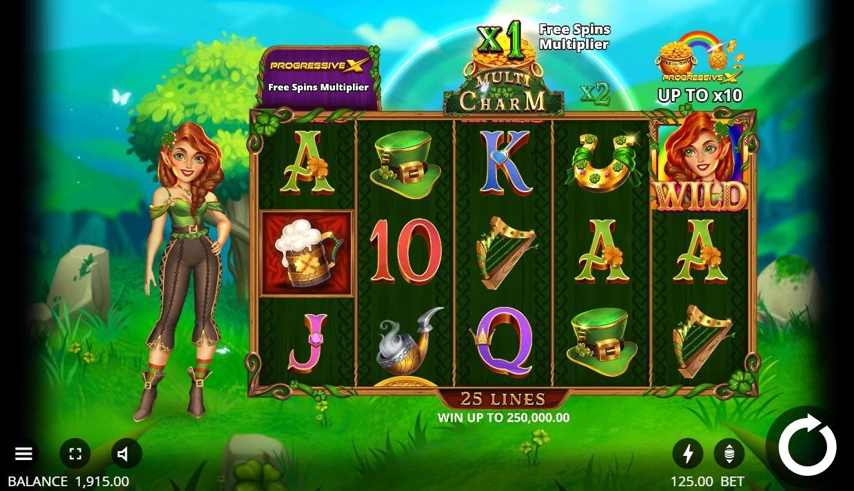 Multi Charm Slot Gameplay