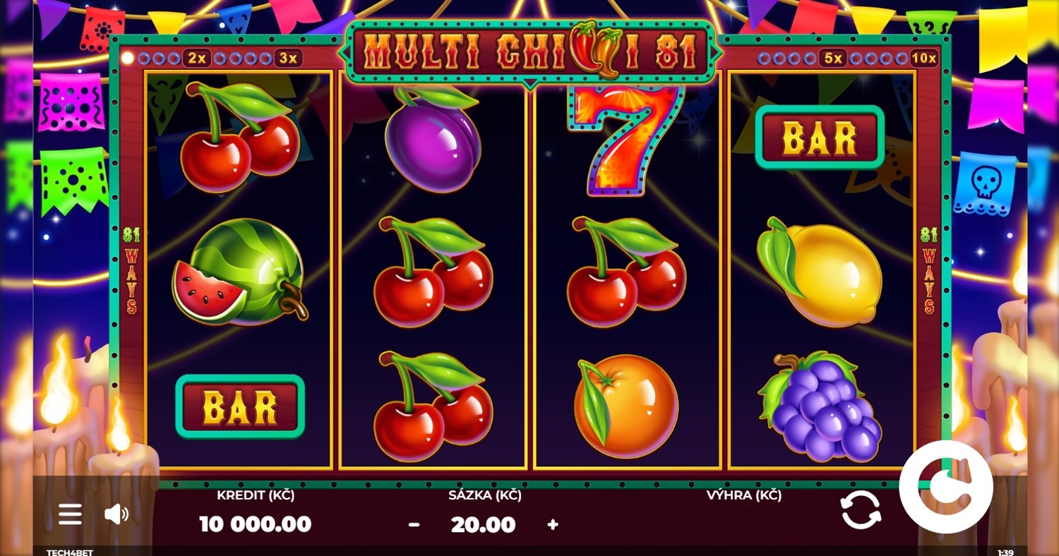 Multi Chilli 81 Slot Gameplay