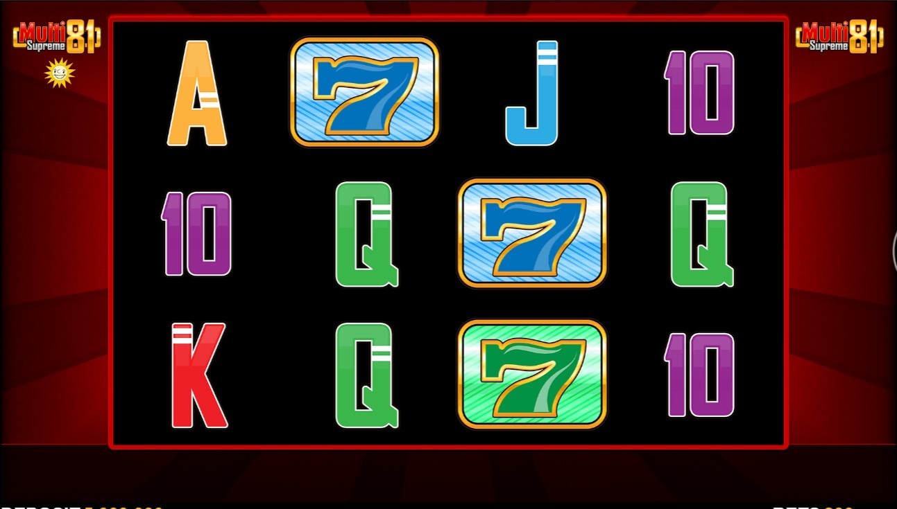 Multi Supreme 81 Slot Gameplay