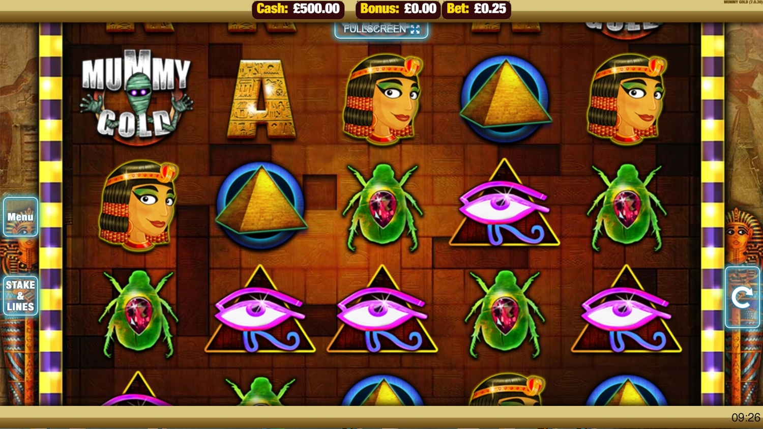 Mummy Gold Slot Gameplay