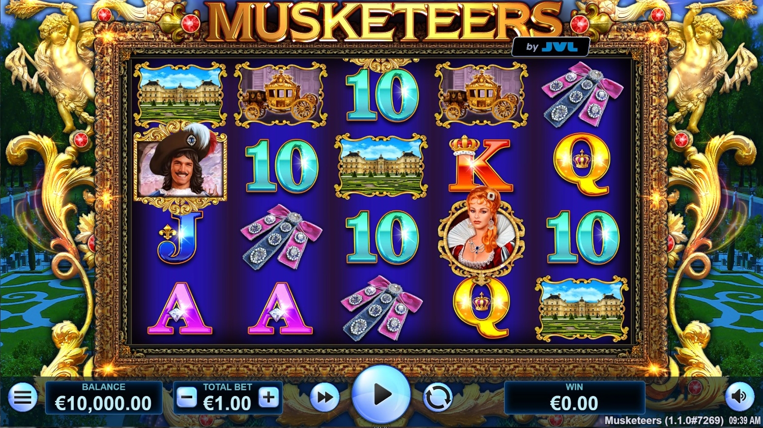Musketeers Slot Gameplay