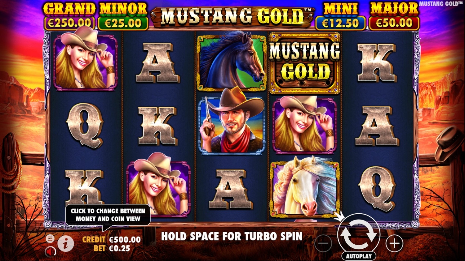 Mustang Gold Slot Gameplay